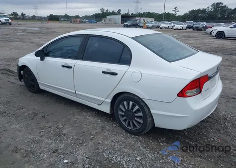 2009 Honda Civic Vp из США, поврежденный, VIN 2HGFA16309H325398